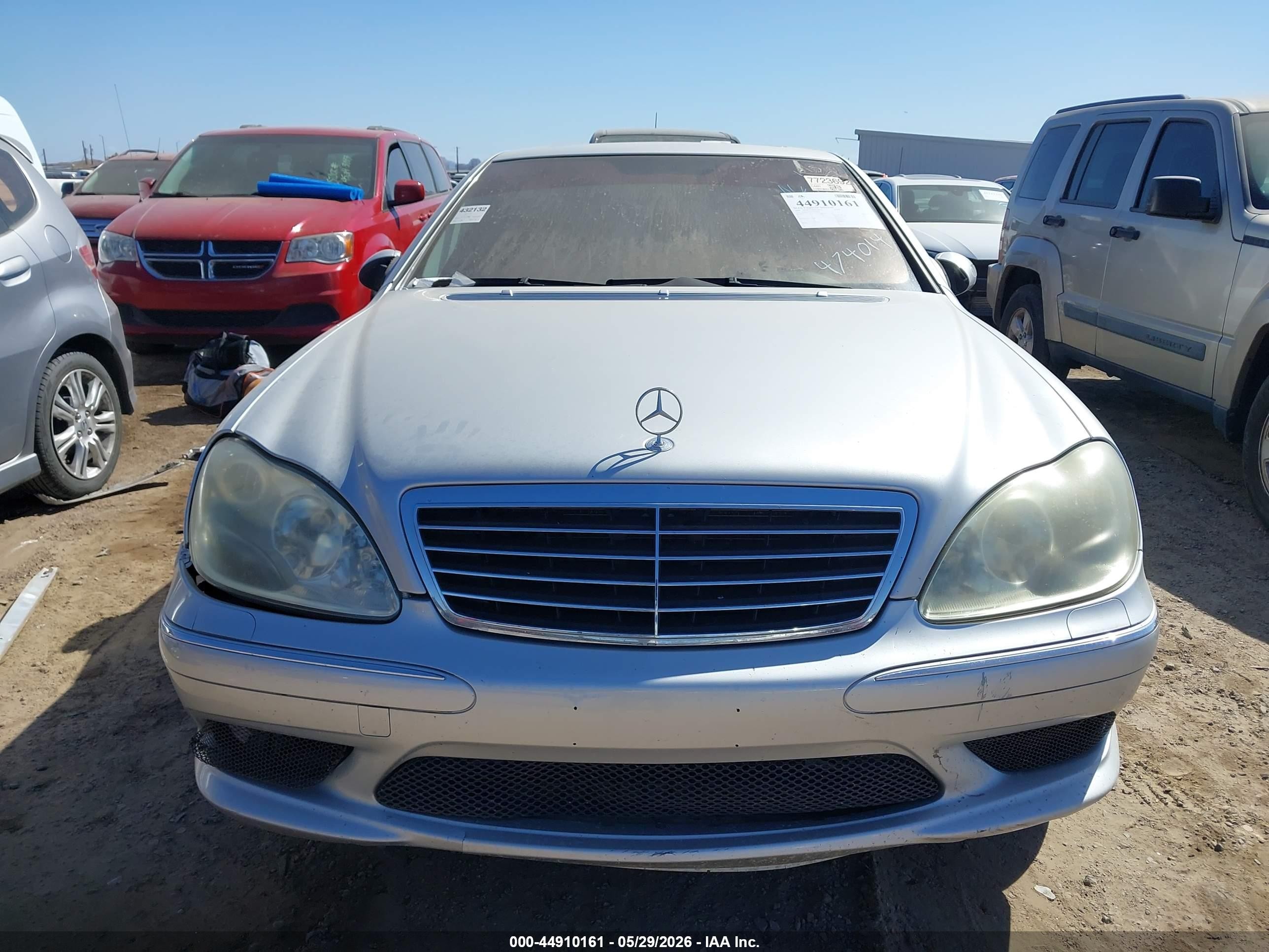 2006 Mercedes-benz S 430   Серебряный vin: WDBNG70J56A474014