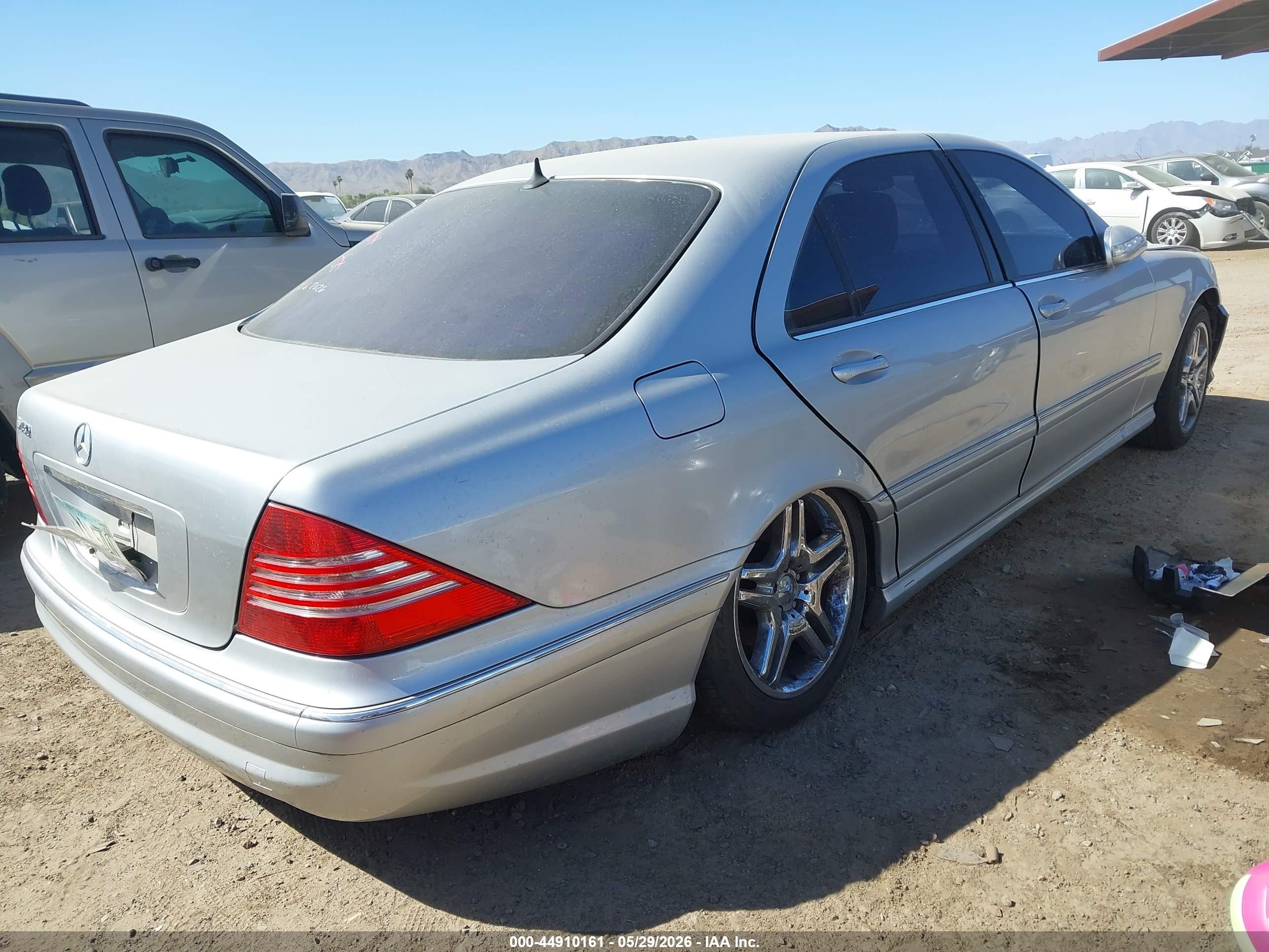 2006 Mercedes-benz S 430   Серебряный vin: WDBNG70J56A474014