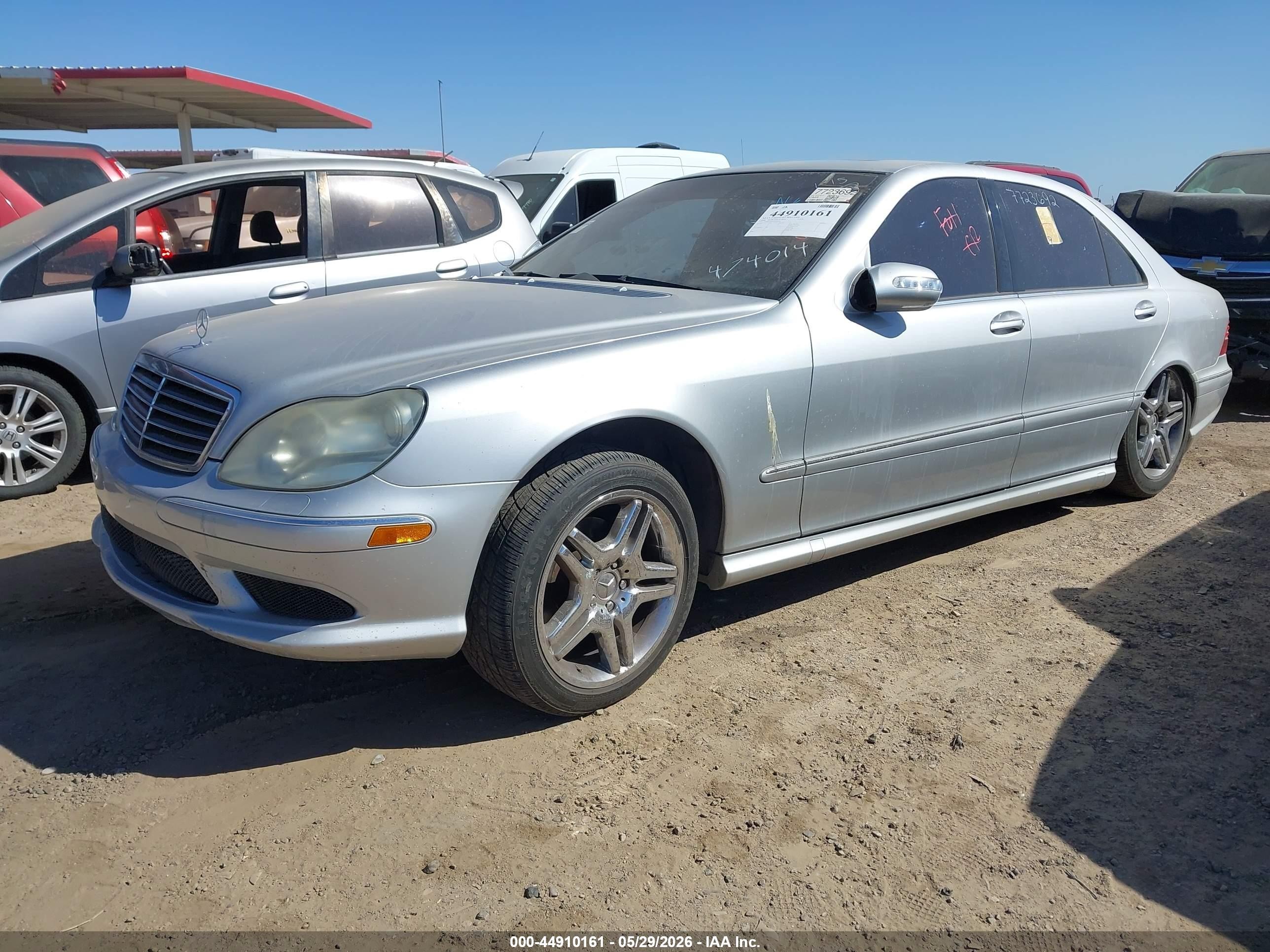 2006 Mercedes-benz S 430   Серебряный vin: WDBNG70J56A474014