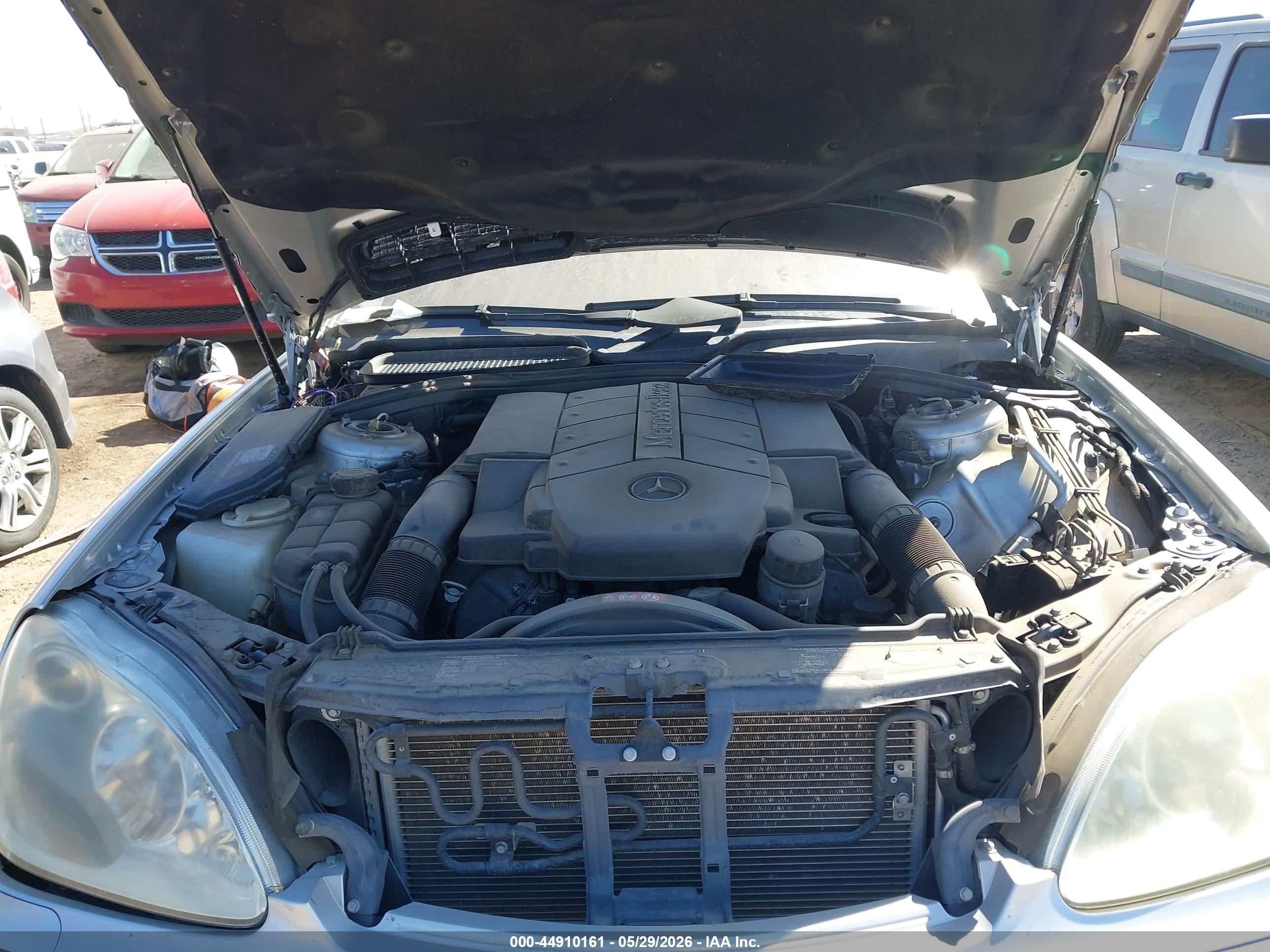 2006 Mercedes-benz S 430   Серебряный vin: WDBNG70J56A474014