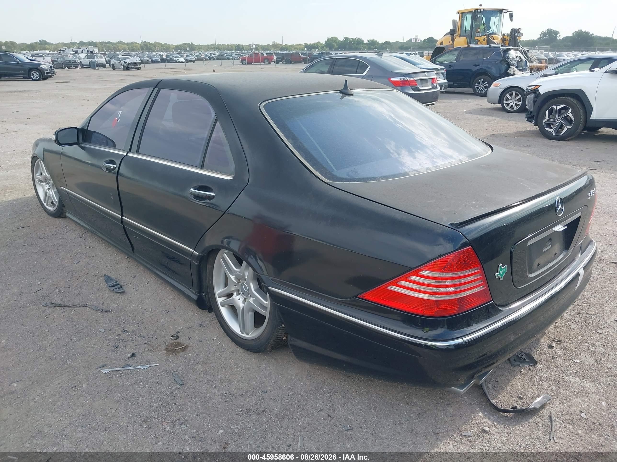 2006 Mercedes-benz S 430   Black vin: WDBNG70J56A474952