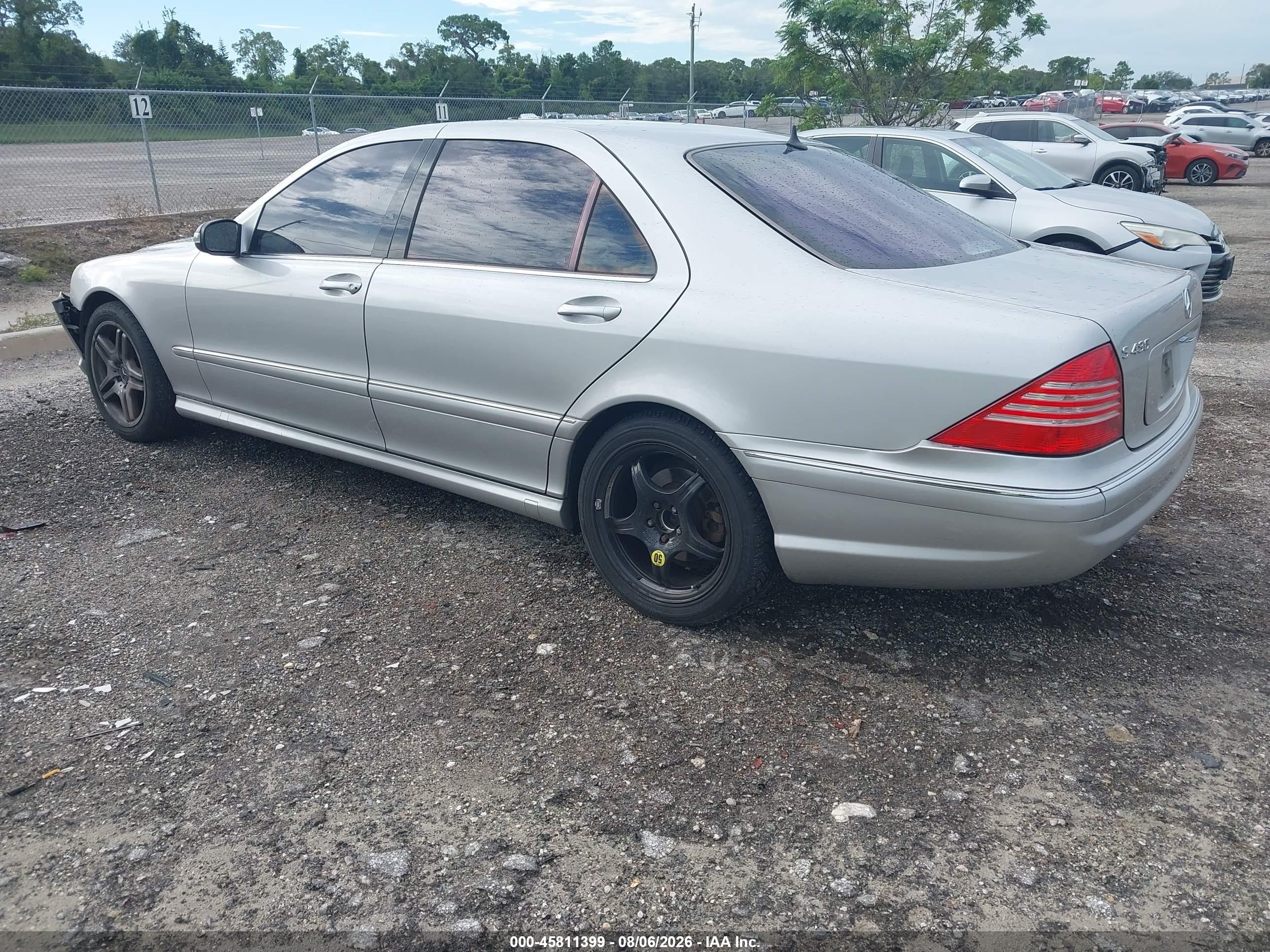 2006 Mercedes-benz S 430 Silver vin: WDBNG70J56A475907