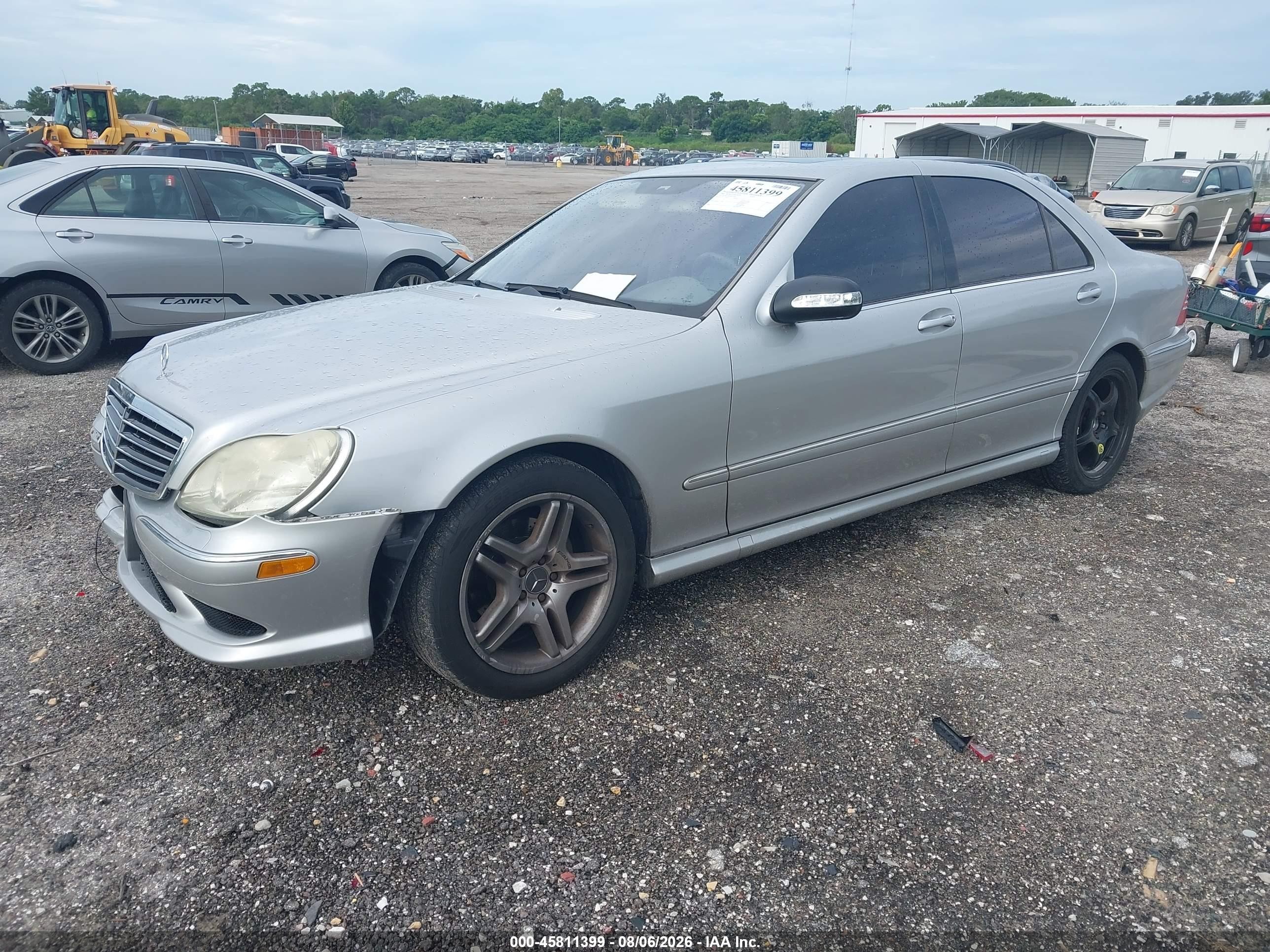 2006 Mercedes-benz S 430 Silver vin: WDBNG70J56A475907