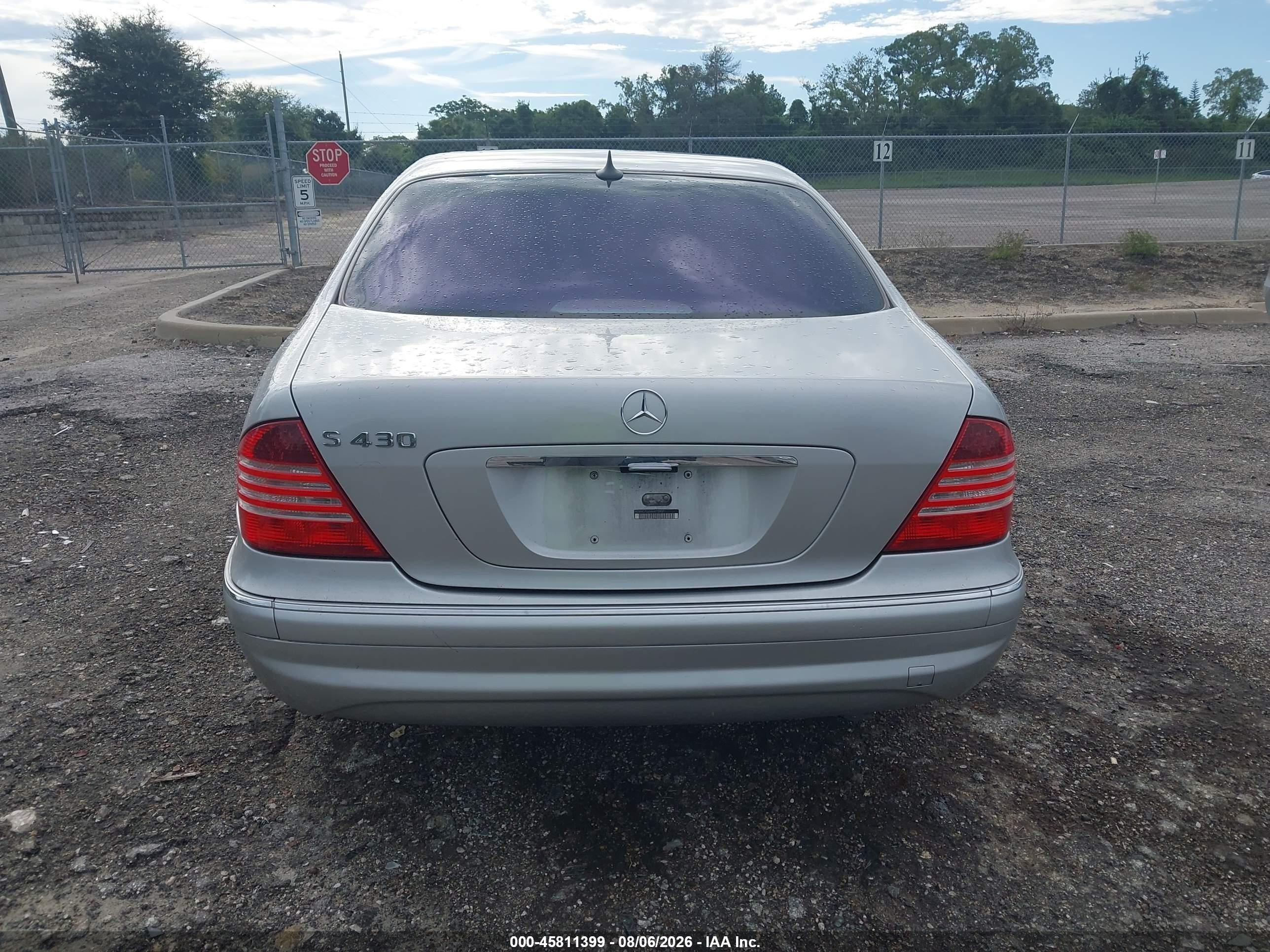 2006 Mercedes-benz S 430 Silver vin: WDBNG70J56A475907