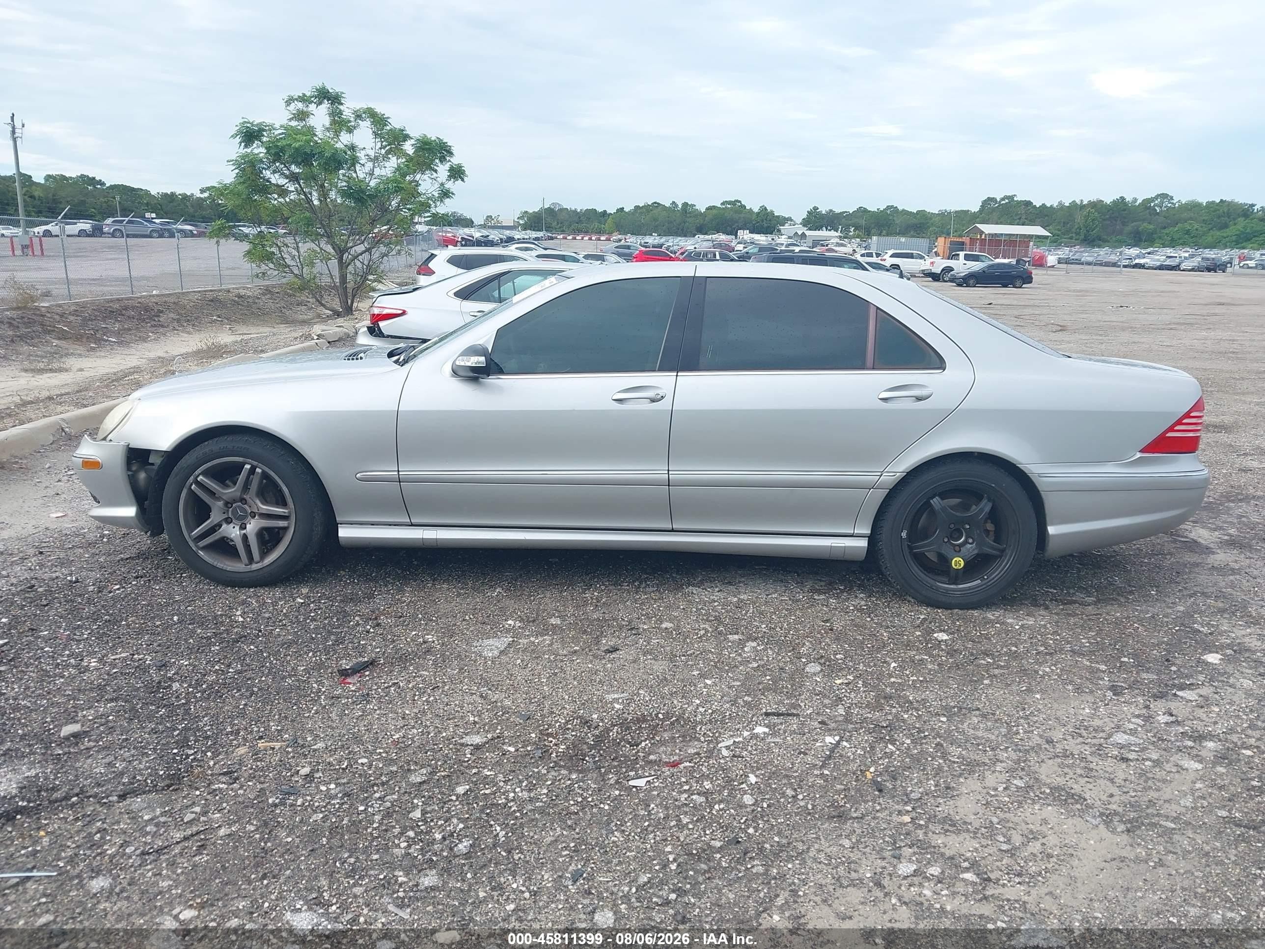 2006 Mercedes-benz S 430 Silver vin: WDBNG70J56A475907