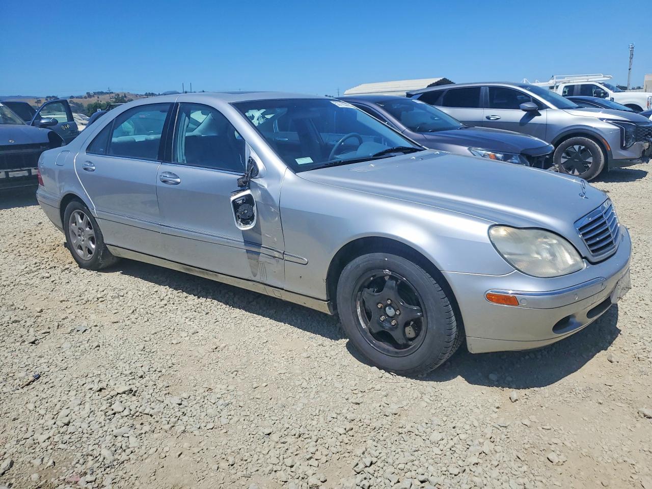 2000 Mercedes-benz S 430 Silver vin: WDBNG70J5YA007808