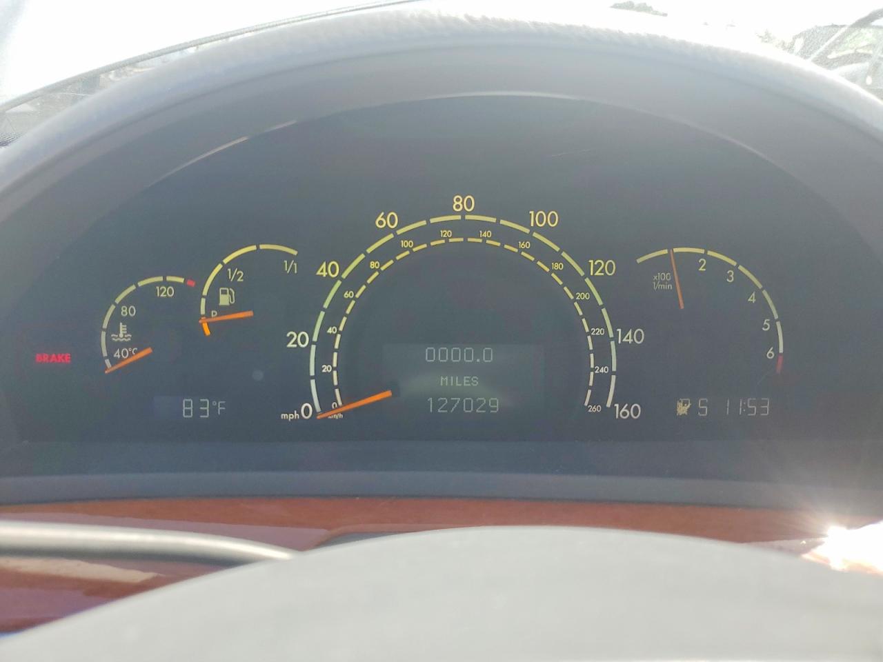 2000 Mercedes-benz S 430 Silver vin: WDBNG70J5YA007808