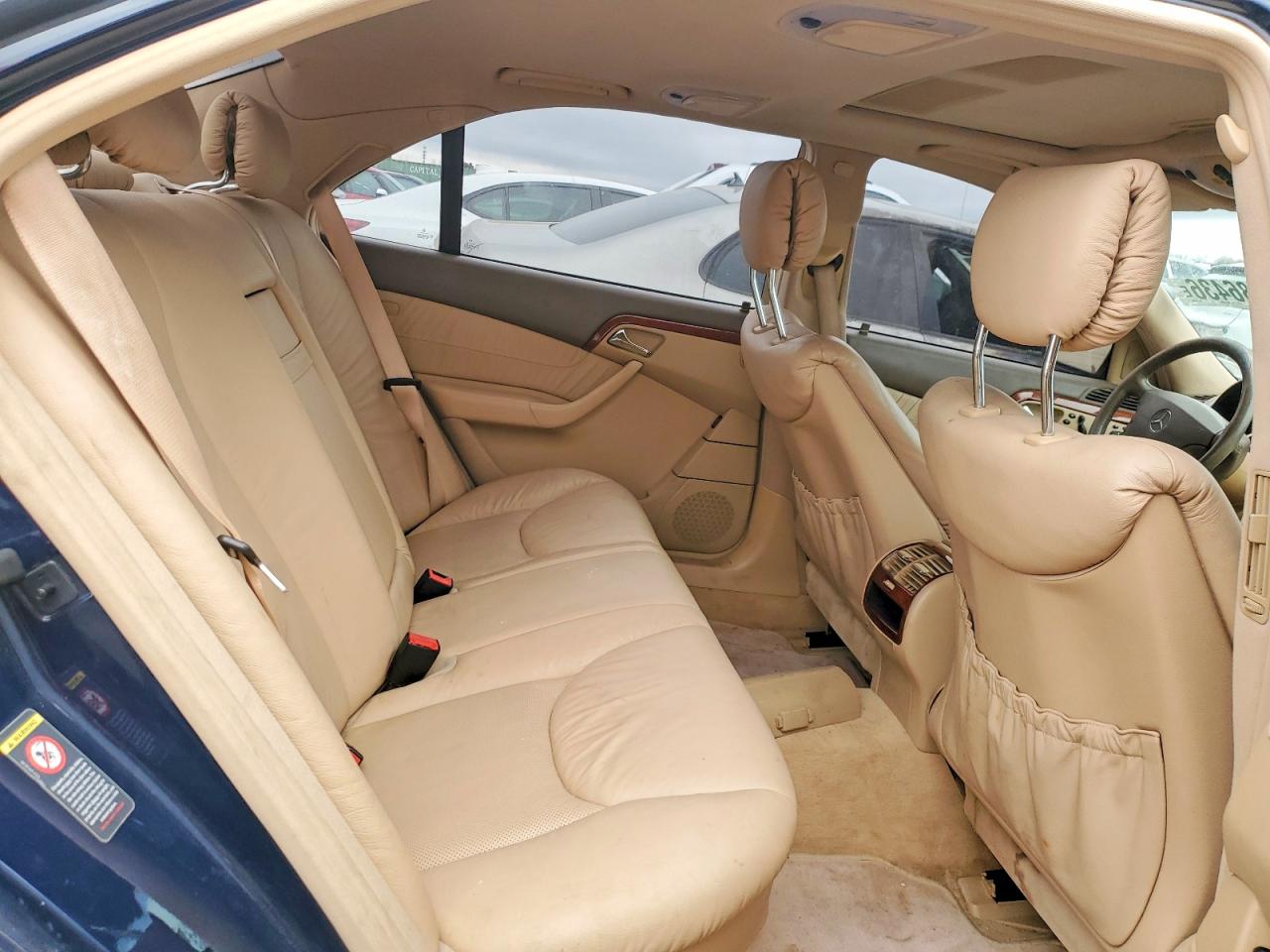 2001 Mercedes-benz S 430 Blue vin: WDBNG70J61A145539