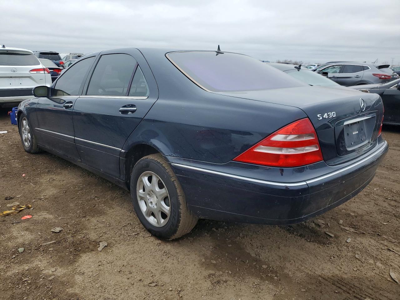 2001 Mercedes-benz S 430 Blue vin: WDBNG70J61A145539