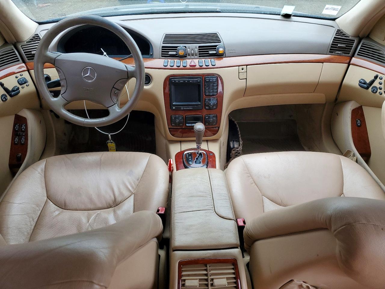 2001 Mercedes-benz S 430 Blue vin: WDBNG70J61A145539
