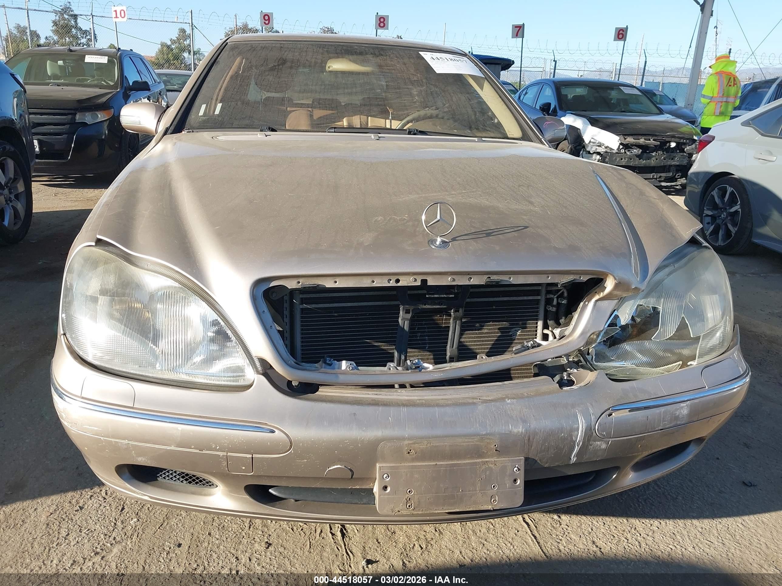 2001 Mercedes-benz S 430   Champagne vin: WDBNG70J61A189945