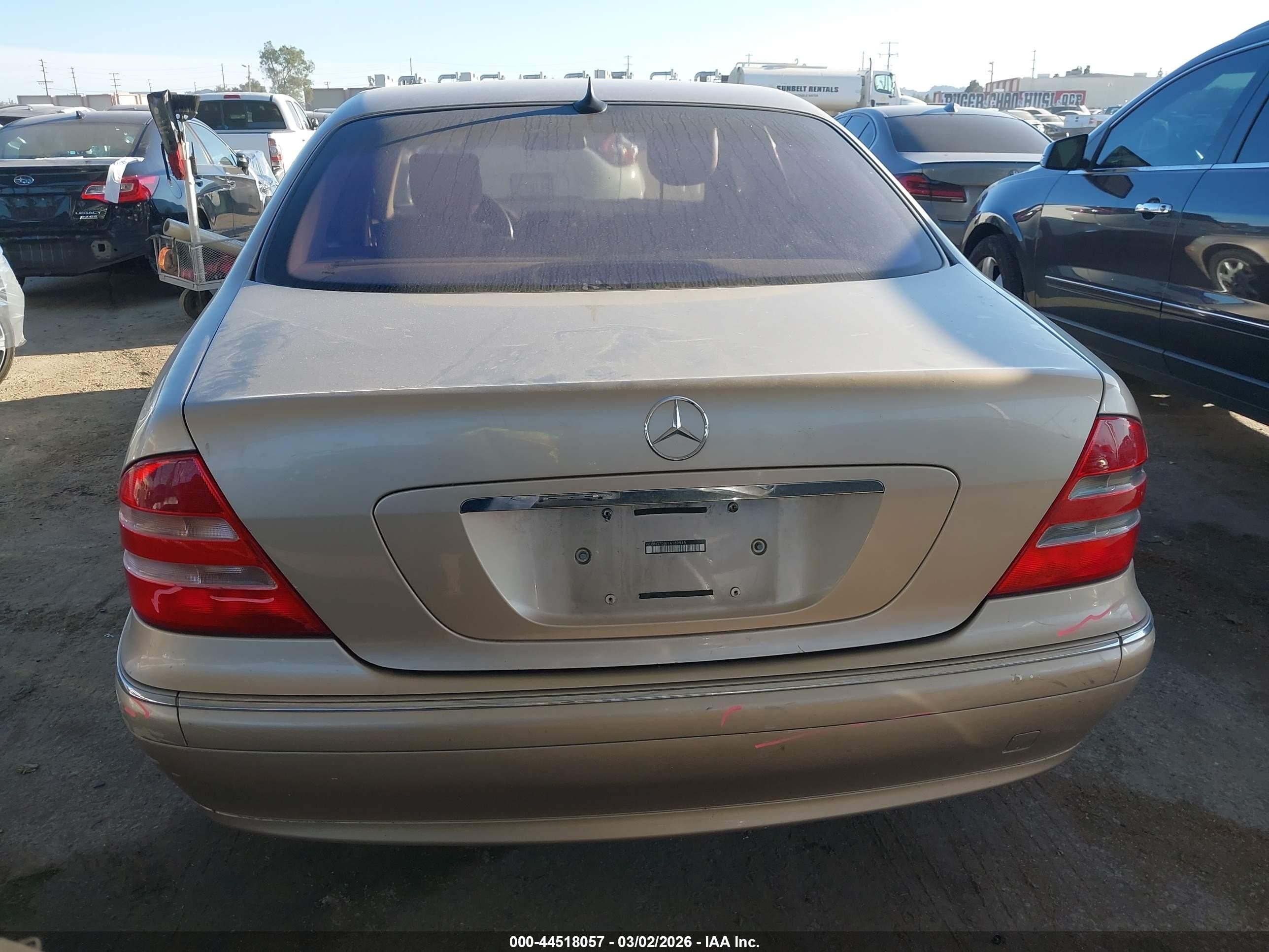 2001 Mercedes-benz S 430   Champagne vin: WDBNG70J61A189945