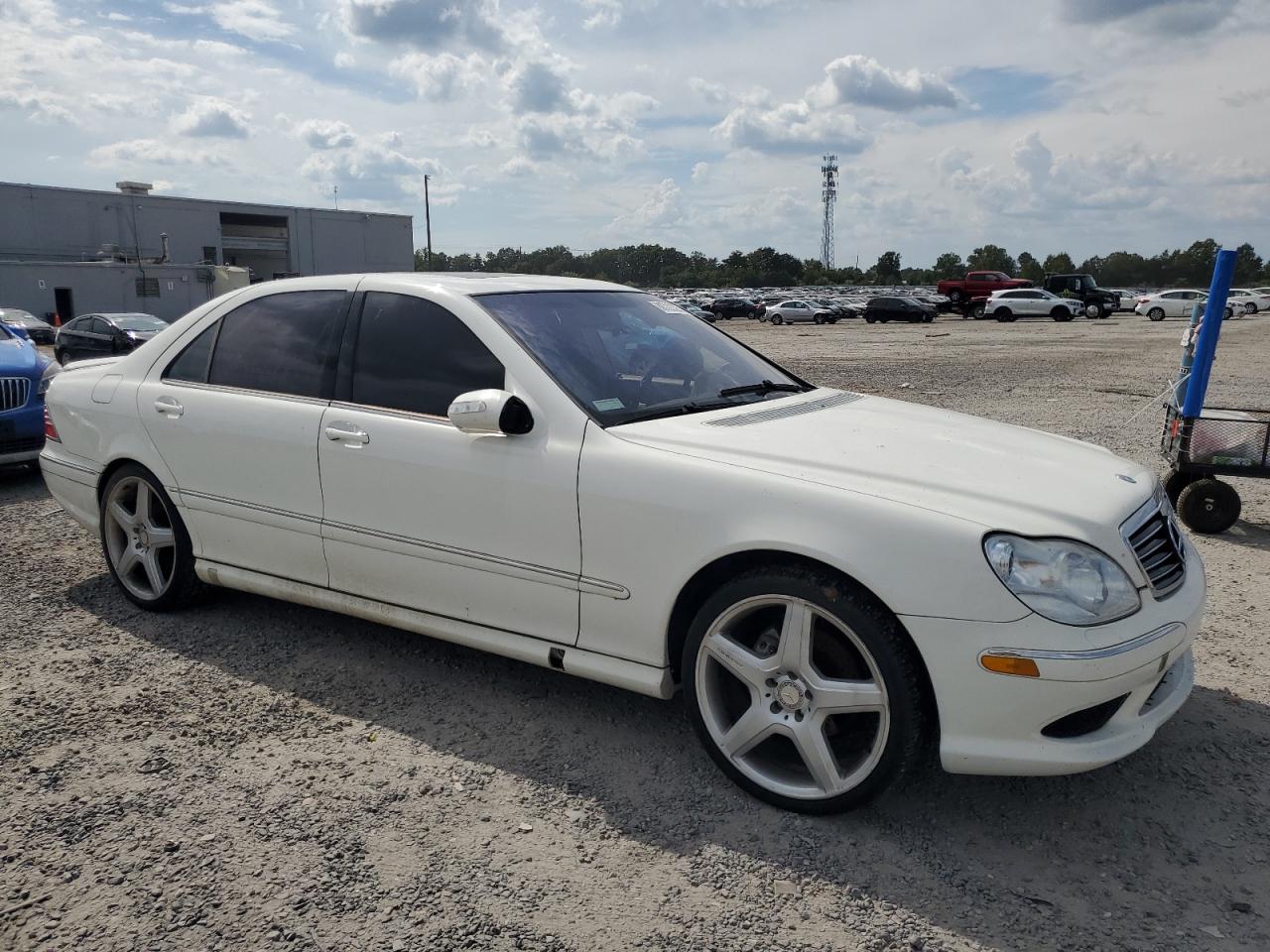 2003 Mercedes-benz S 430 Белый vin: WDBNG70J63A327776