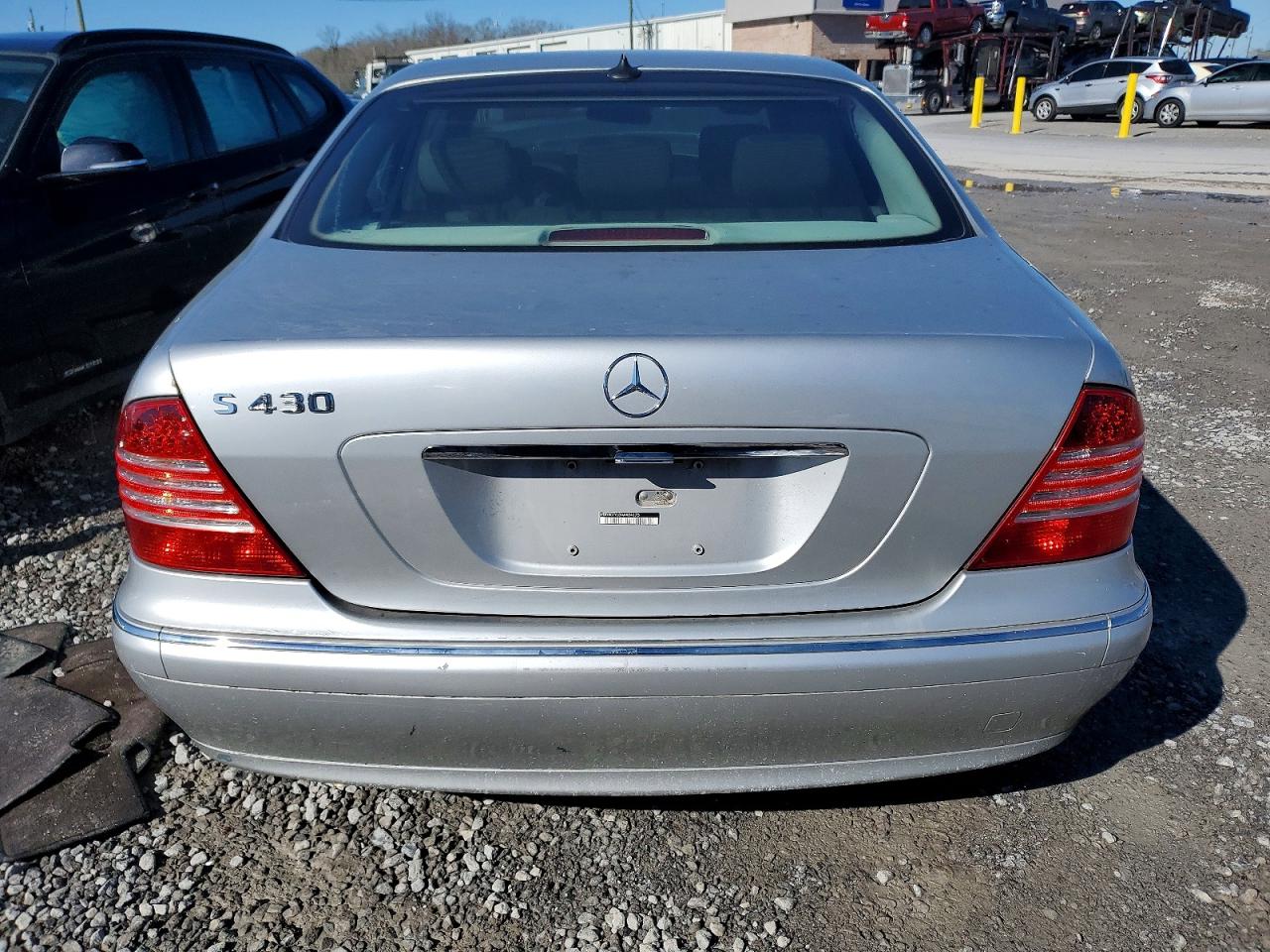 2004 Mercedes-benz S 430 Silver vin: WDBNG70J64A394525