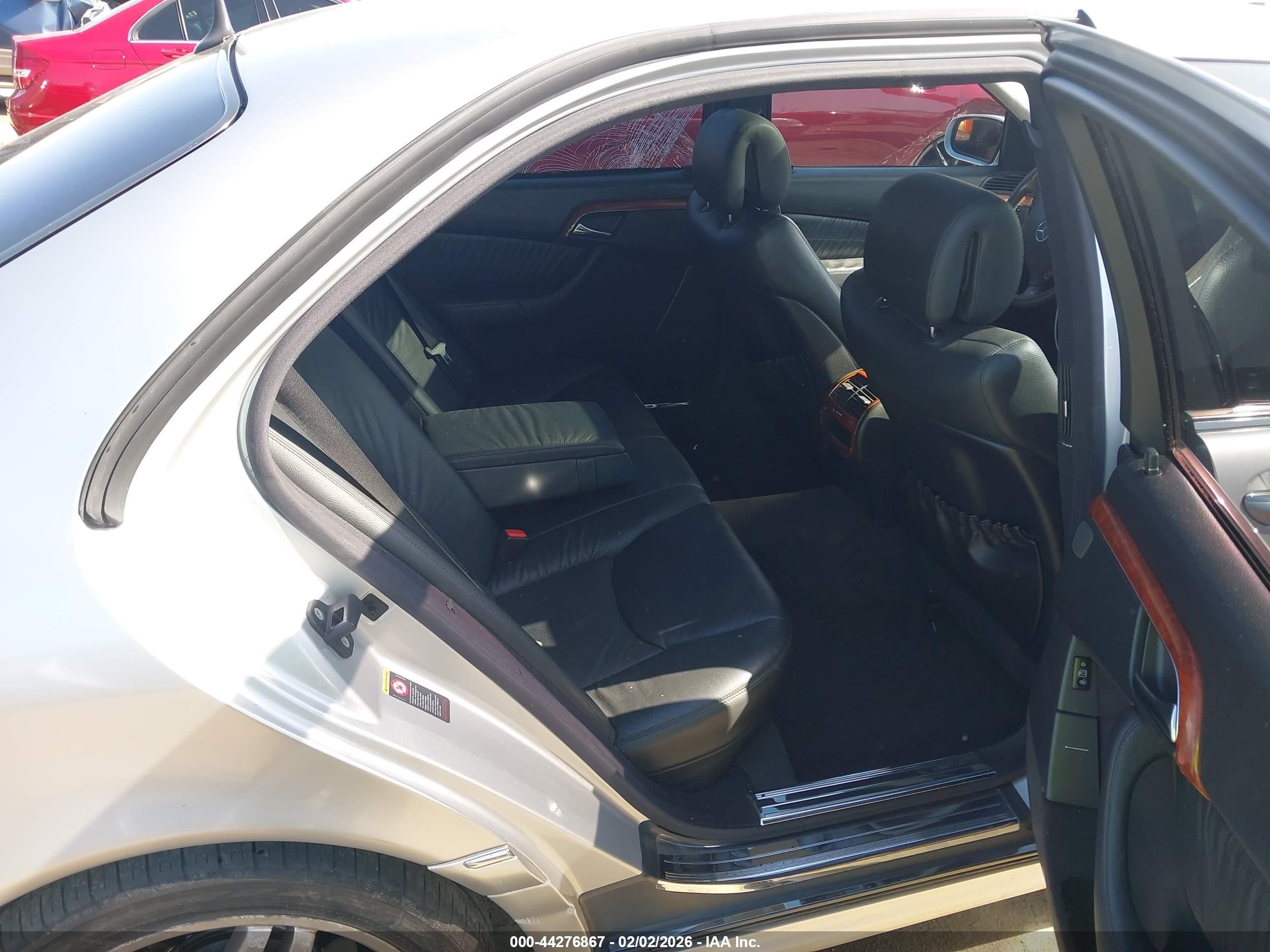 2006 Mercedes-benz S 430   Серый vin: WDBNG70J66A462471