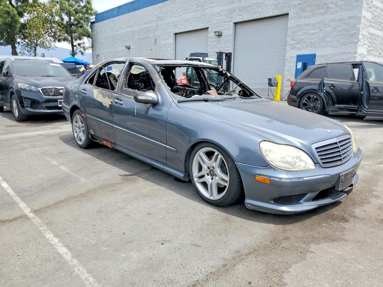 2006 Mercedes-benz S 430 Серый vin: WDBNG70J66A465466