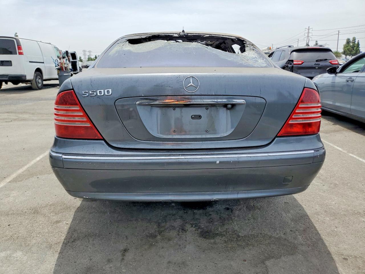 2006 Mercedes-benz S 430 Серый vin: WDBNG70J66A465466