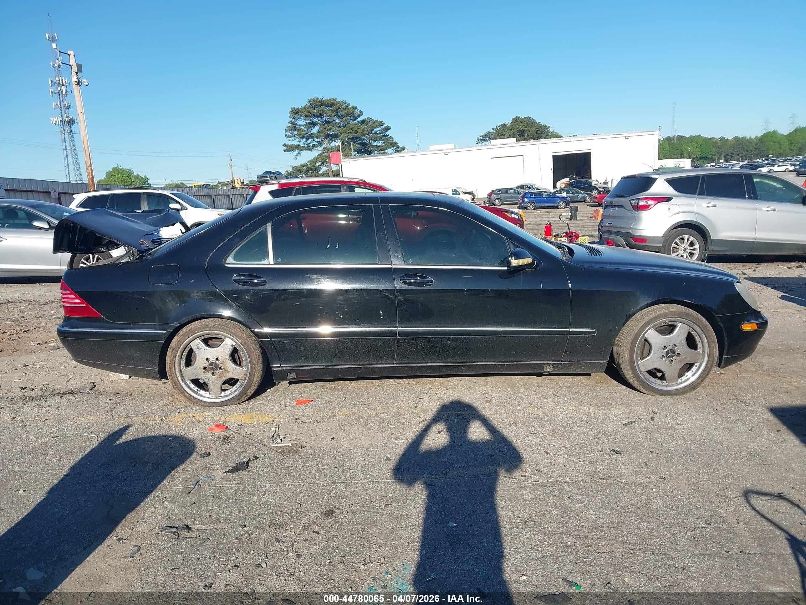 2000 Mercedes-benz S 430   Black vin: WDBNG70J6YA044186