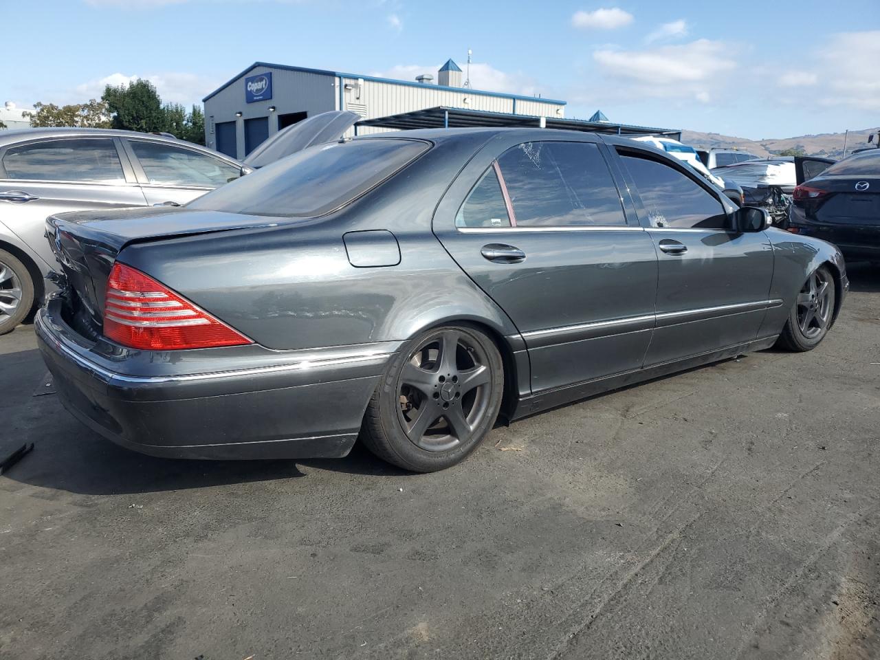 2004 Mercedes-benz S 430 Черный vin: WDBNG70J74A429458
