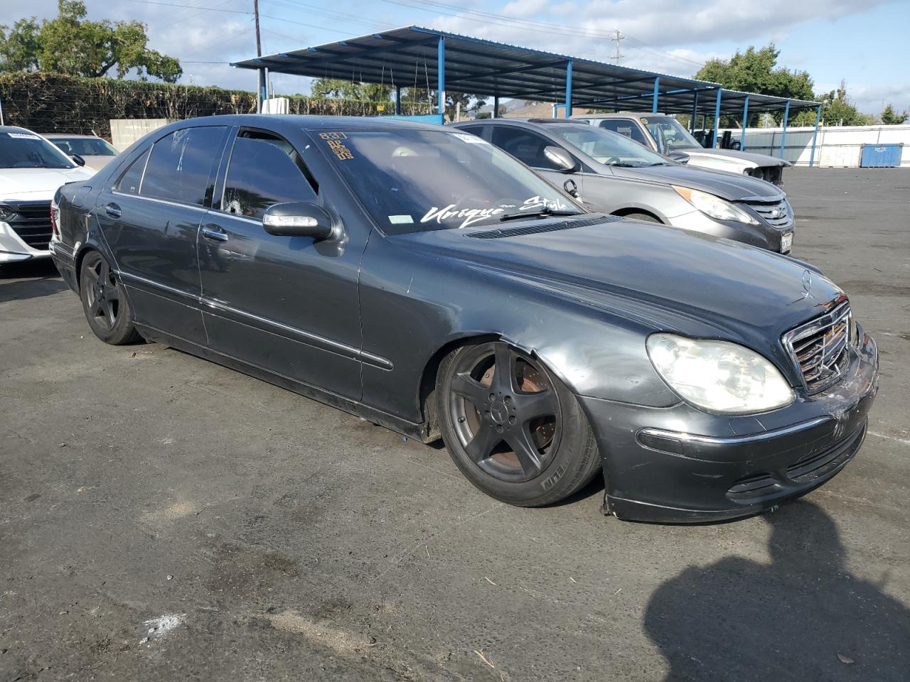 2004 Mercedes-benz S 430 Черный vin: WDBNG70J74A429458