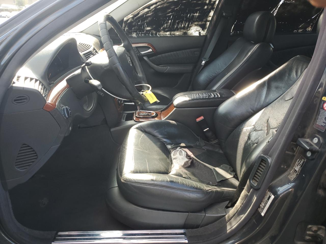 2004 Mercedes-benz S 430 Черный vin: WDBNG70J74A429458