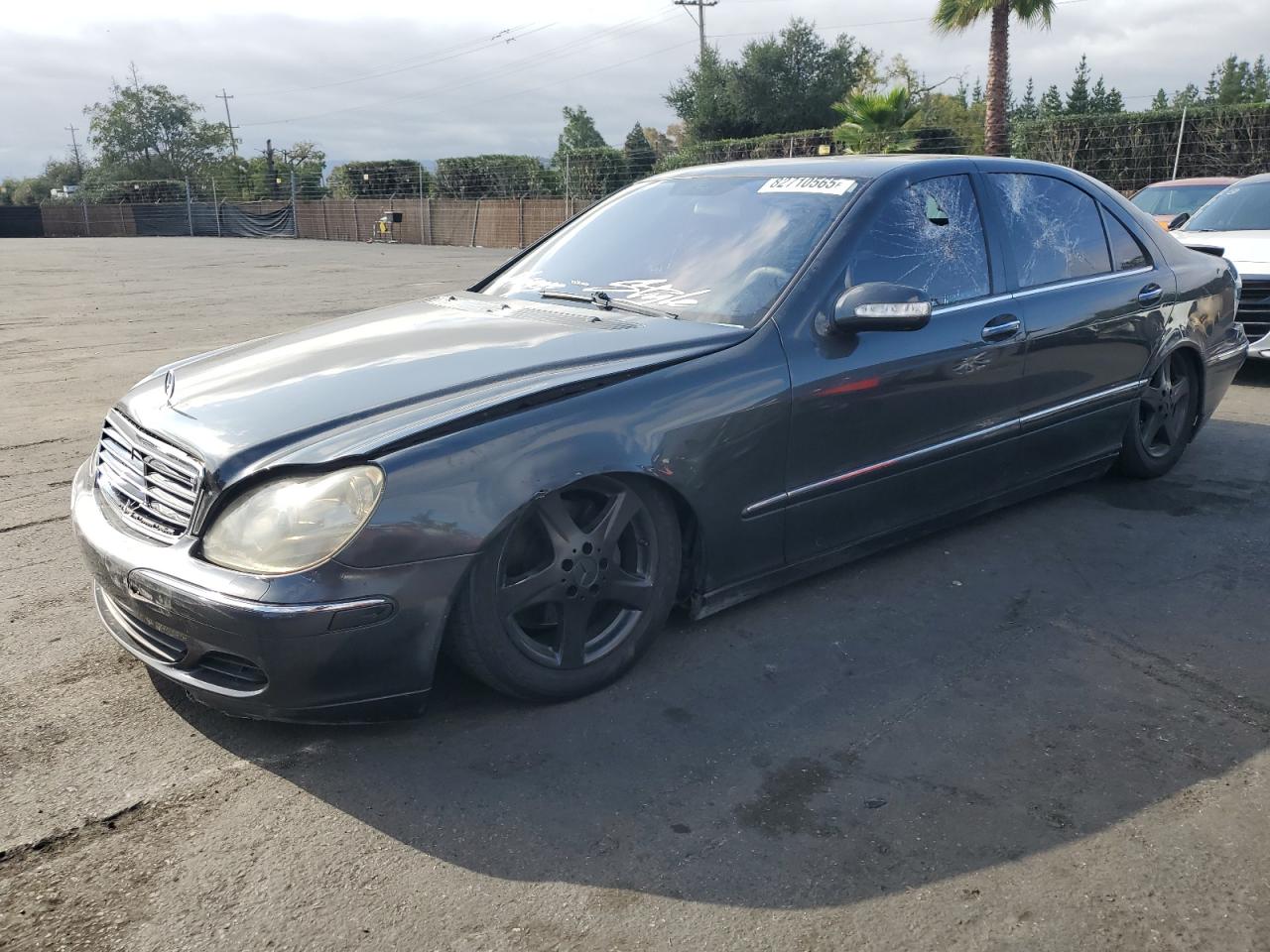 2004 Mercedes-benz S 430 Черный vin: WDBNG70J74A429458