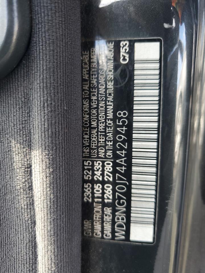2004 Mercedes-benz S 430 Черный vin: WDBNG70J74A429458