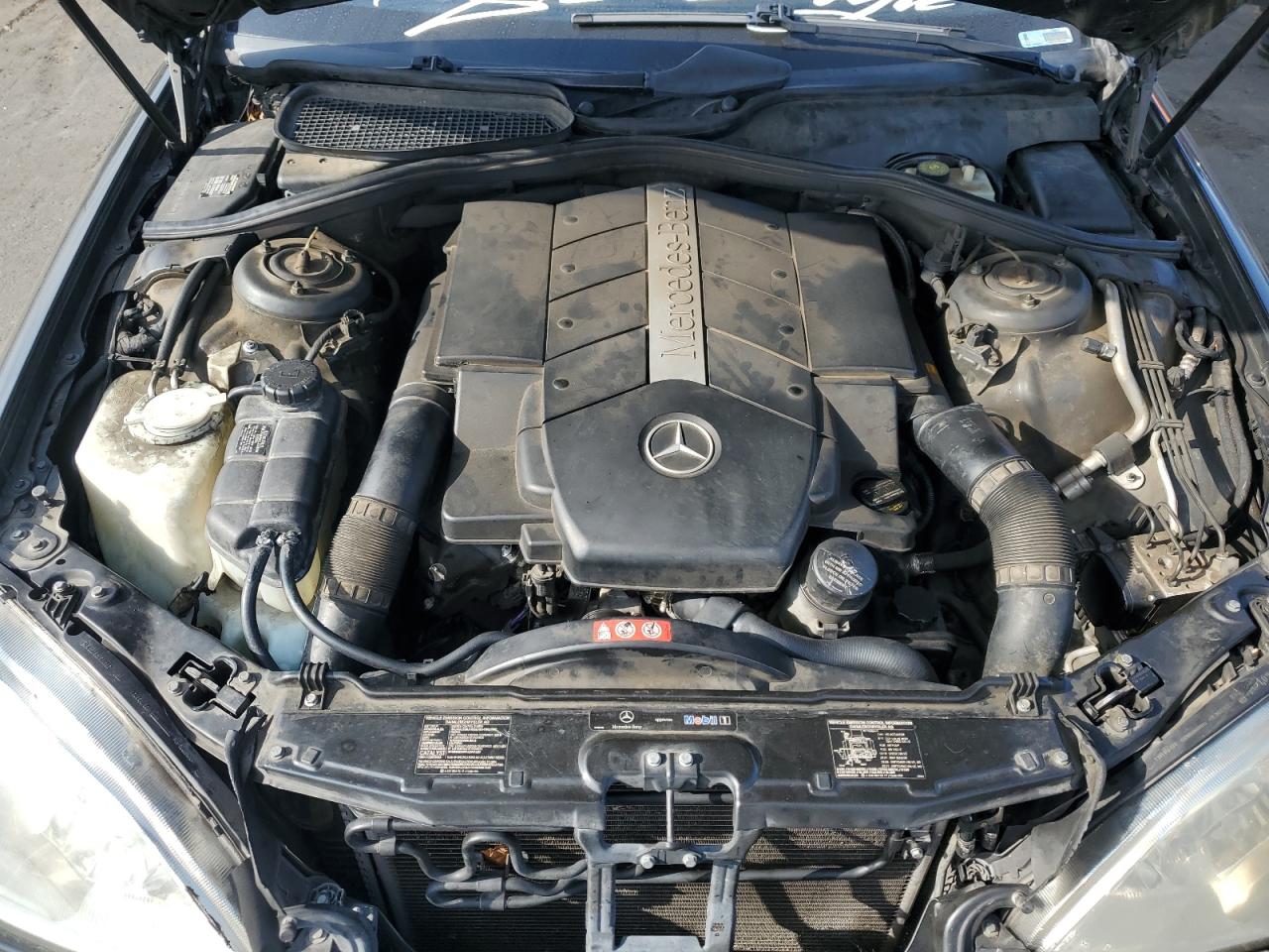 2004 Mercedes-benz S 430 Черный vin: WDBNG70J74A429458