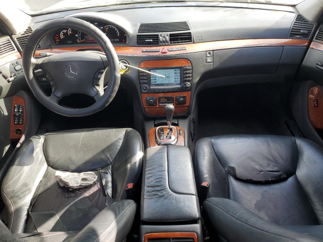 2004 Mercedes-benz S 430 Черный vin: WDBNG70J74A429458