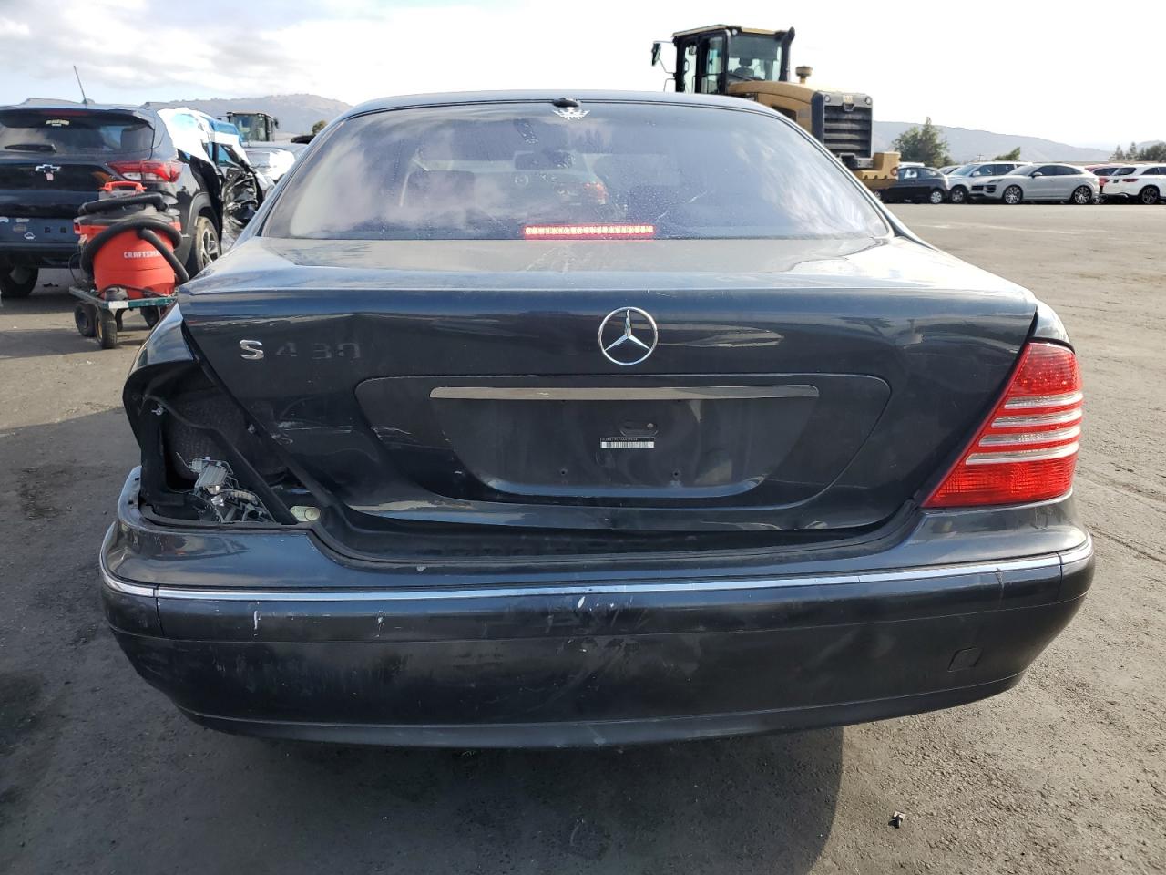 2004 Mercedes-benz S 430 Черный vin: WDBNG70J74A429458