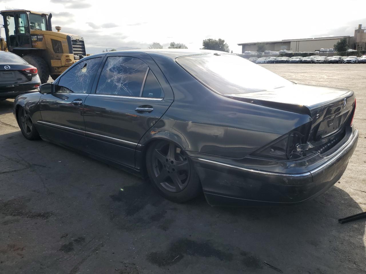 2004 Mercedes-benz S 430 Черный vin: WDBNG70J74A429458
