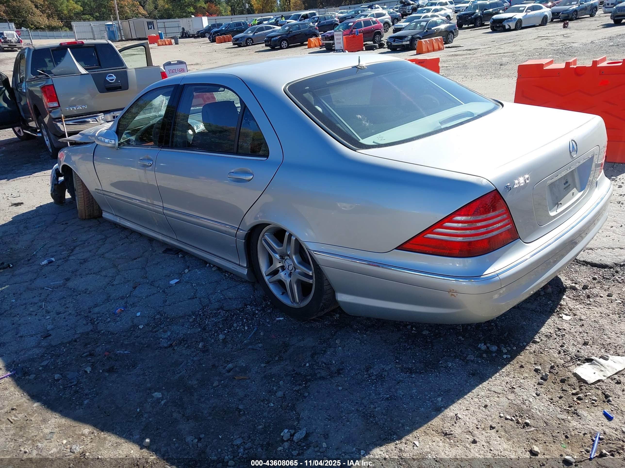 2006 Mercedes-benz S 430   Серебряный vin: WDBNG70J76A480431