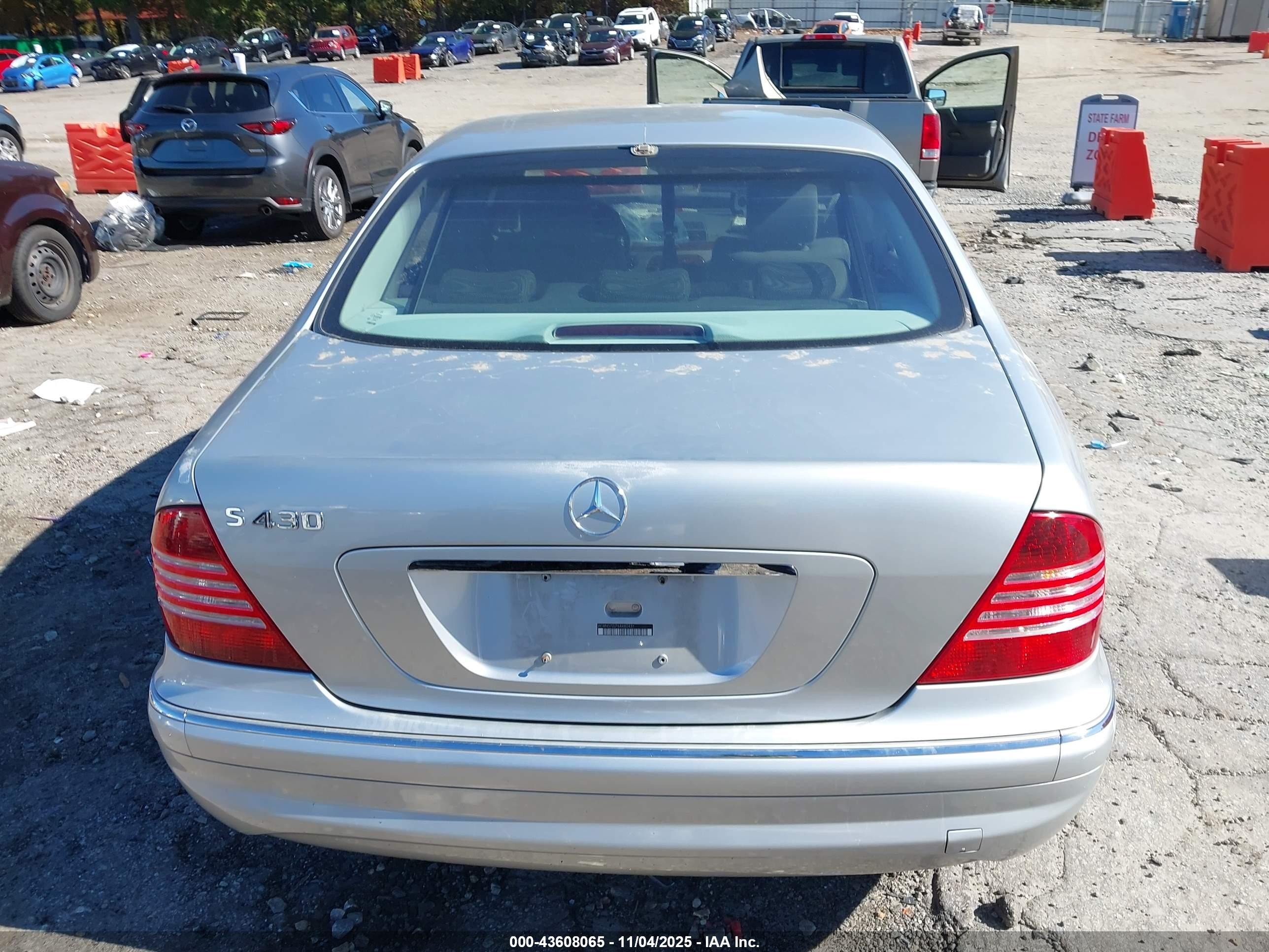 2006 Mercedes-benz S 430   Серебряный vin: WDBNG70J76A480431