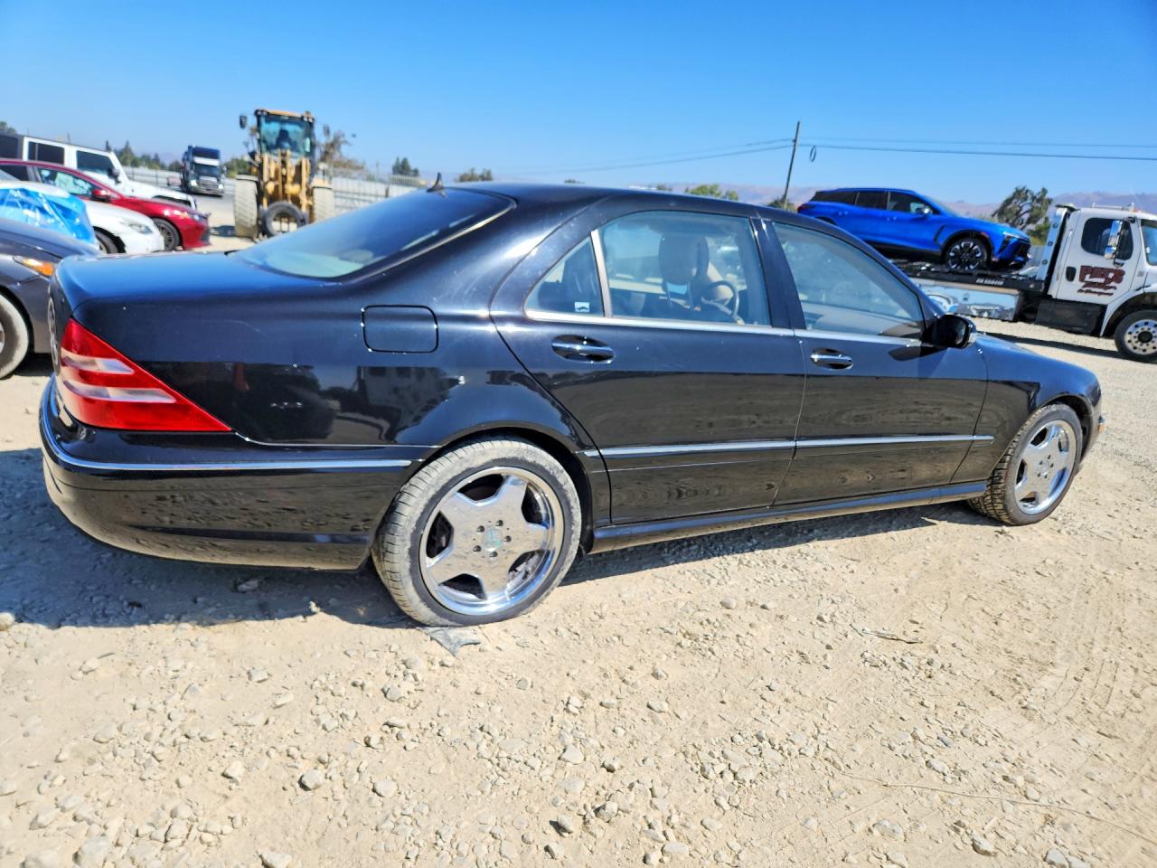 2001 Mercedes-benz S 430 Black vin: WDBNG70J81A205059
