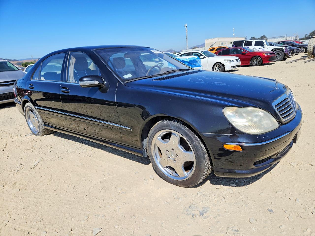 2001 Mercedes-benz S 430 Black vin: WDBNG70J81A205059