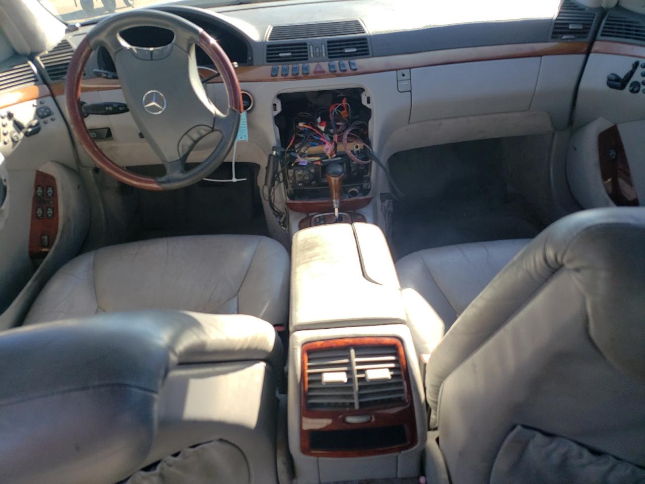 2001 Mercedes-benz S 430 Silver vin: WDBNG70J81A215316