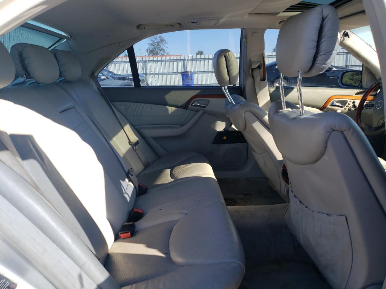 2001 Mercedes-benz S 430 Silver vin: WDBNG70J81A215316