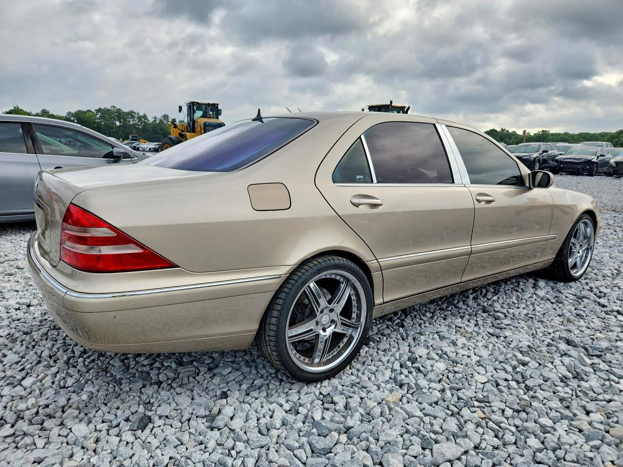 2002 Mercedes-benz S 430 Золотой vin: WDBNG70J82A274531