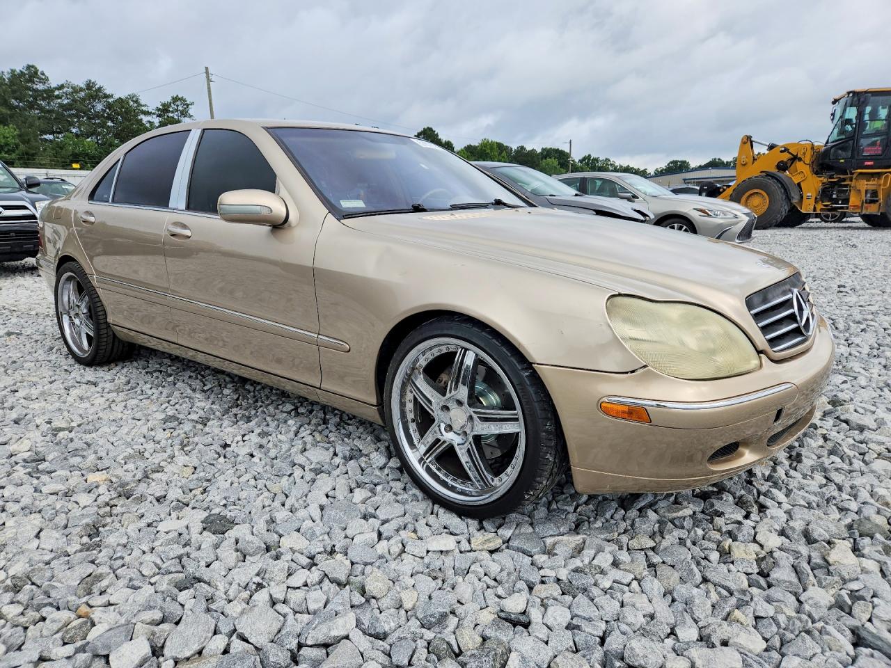 2002 Mercedes-benz S 430 Золотой vin: WDBNG70J82A274531