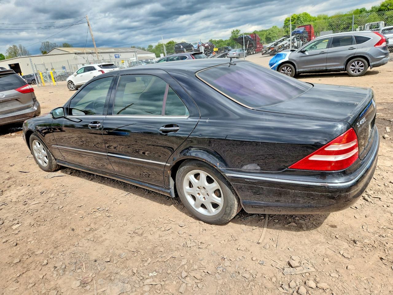 2002 Mercedes-benz S 430 Black vin: WDBNG70J82A295119