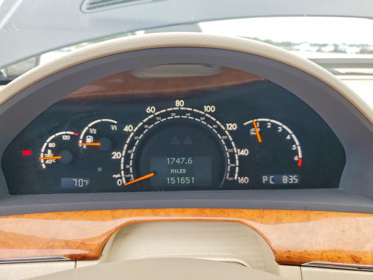 2003 Mercedes-benz S 430 Blue vin: WDBNG70J83A324572