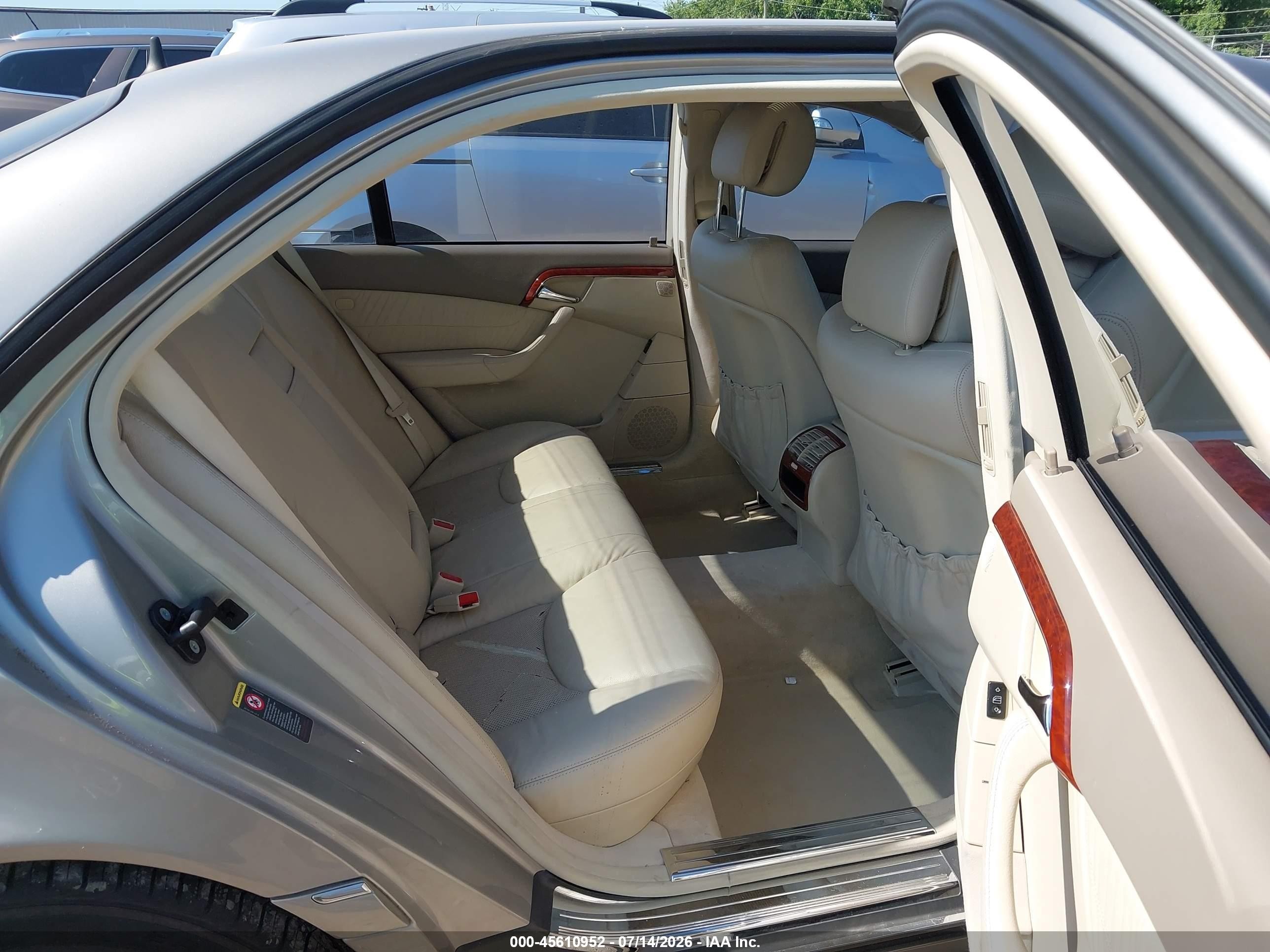 2003 Mercedes-benz S 430   Золотой vin: WDBNG70J83A347527