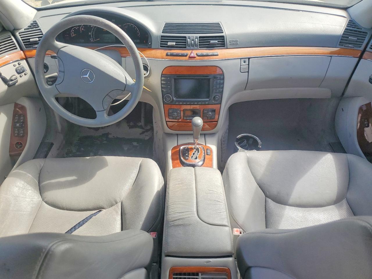 2003 Mercedes-benz S 430 White vin: WDBNG70J83A364327