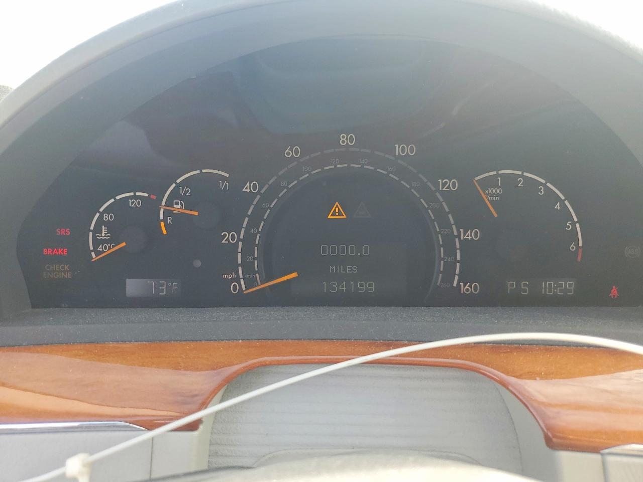2003 Mercedes-benz S 430 White vin: WDBNG70J83A364327