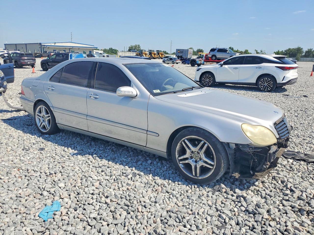 2004 Mercedes-benz S 430 Серебряный vin: WDBNG70J84A413494