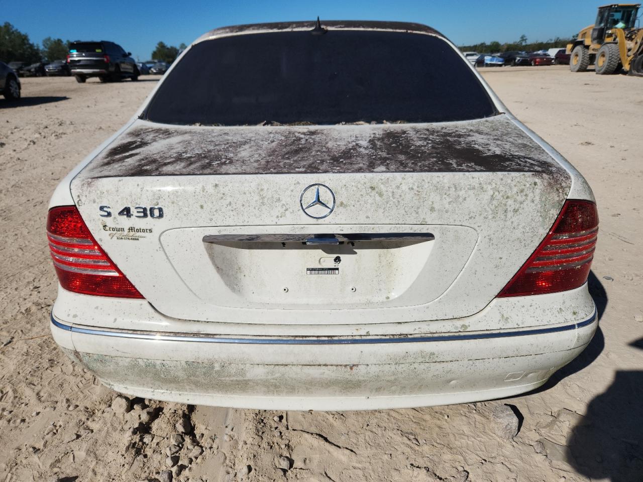 2004 Mercedes-benz S 430 White vin: WDBNG70J84A413723