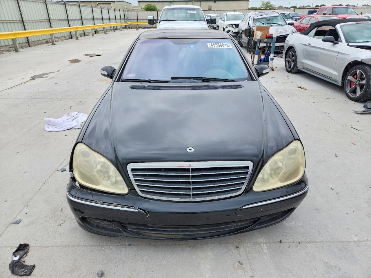 2004 Mercedes Benz S 430 Black vin: WDBNG70J84A422664