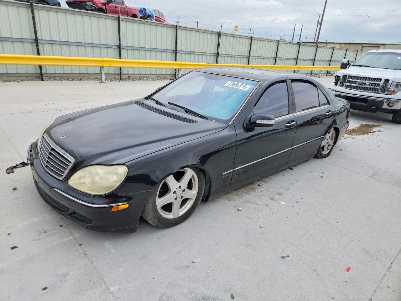 2004 Mercedes Benz S 430 Black vin: WDBNG70J84A422664