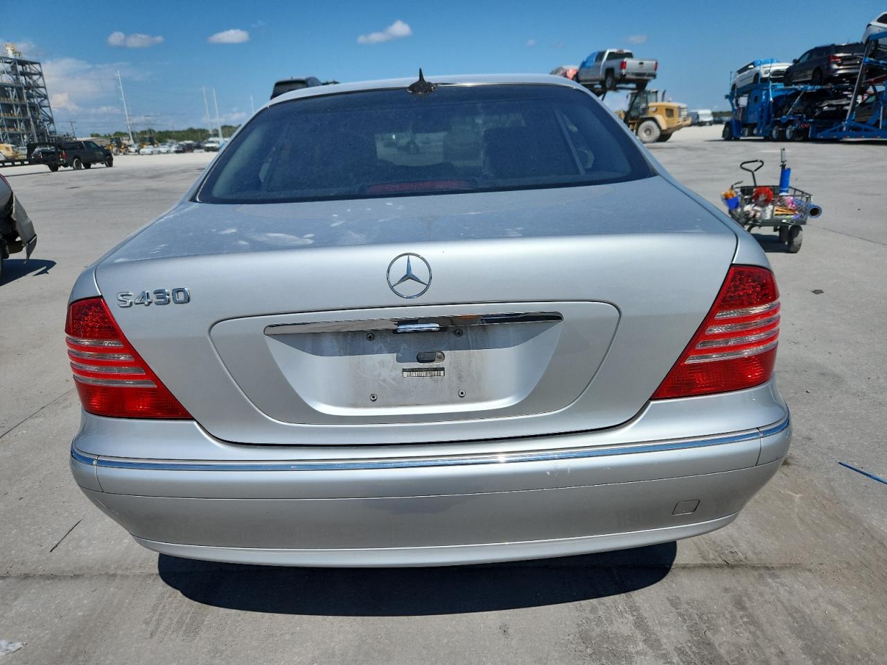 2004 Mercedes-benz S 430 Серебряный vin: WDBNG70J84A428612