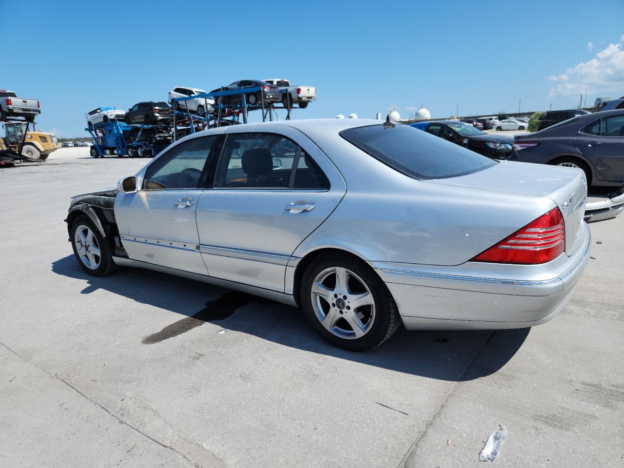 2004 Mercedes-benz S 430 Серебряный vin: WDBNG70J84A428612